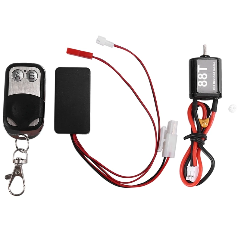 

030 88T Brushed Motor And Uniform Motion Remote Control For DIY Assembly RC Car Boat Robot Model