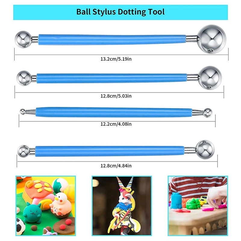 Акция! Инструменты для полимерной глины 25 шт. лепки Набор инструментов