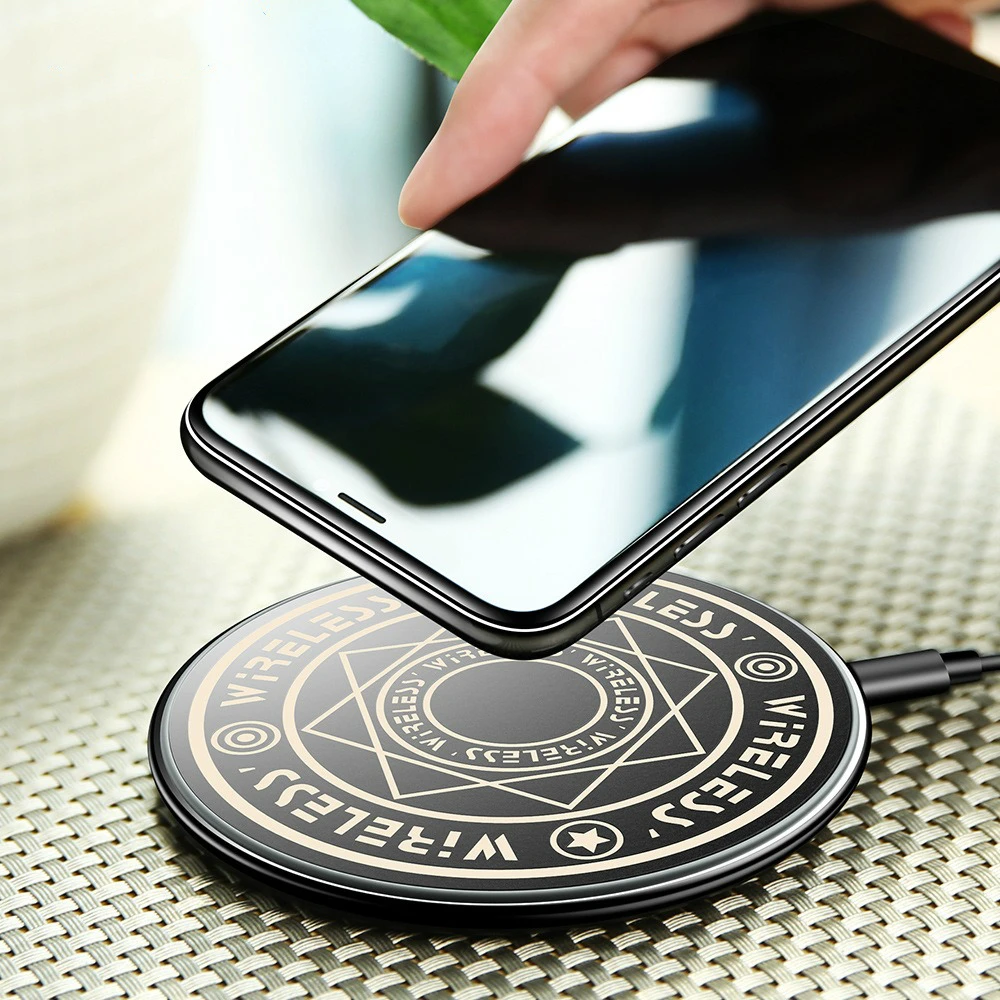 iLEPO 10W Qi Wireless Charger Fast Charging Stand For iPhone 12 11 Pro Max Xr 8 Samsung S21 Note 20 Xiaomi Wireless Charging Pad enlarge