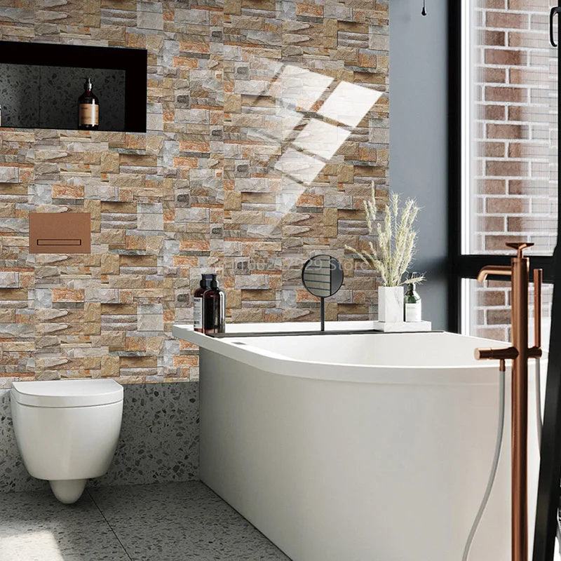 

Наклейки на мраморную плитку, ПВХ водонепроницаемые самоклеящиеся, маслостойкие, для кухни, ванной комнаты, домашний декор