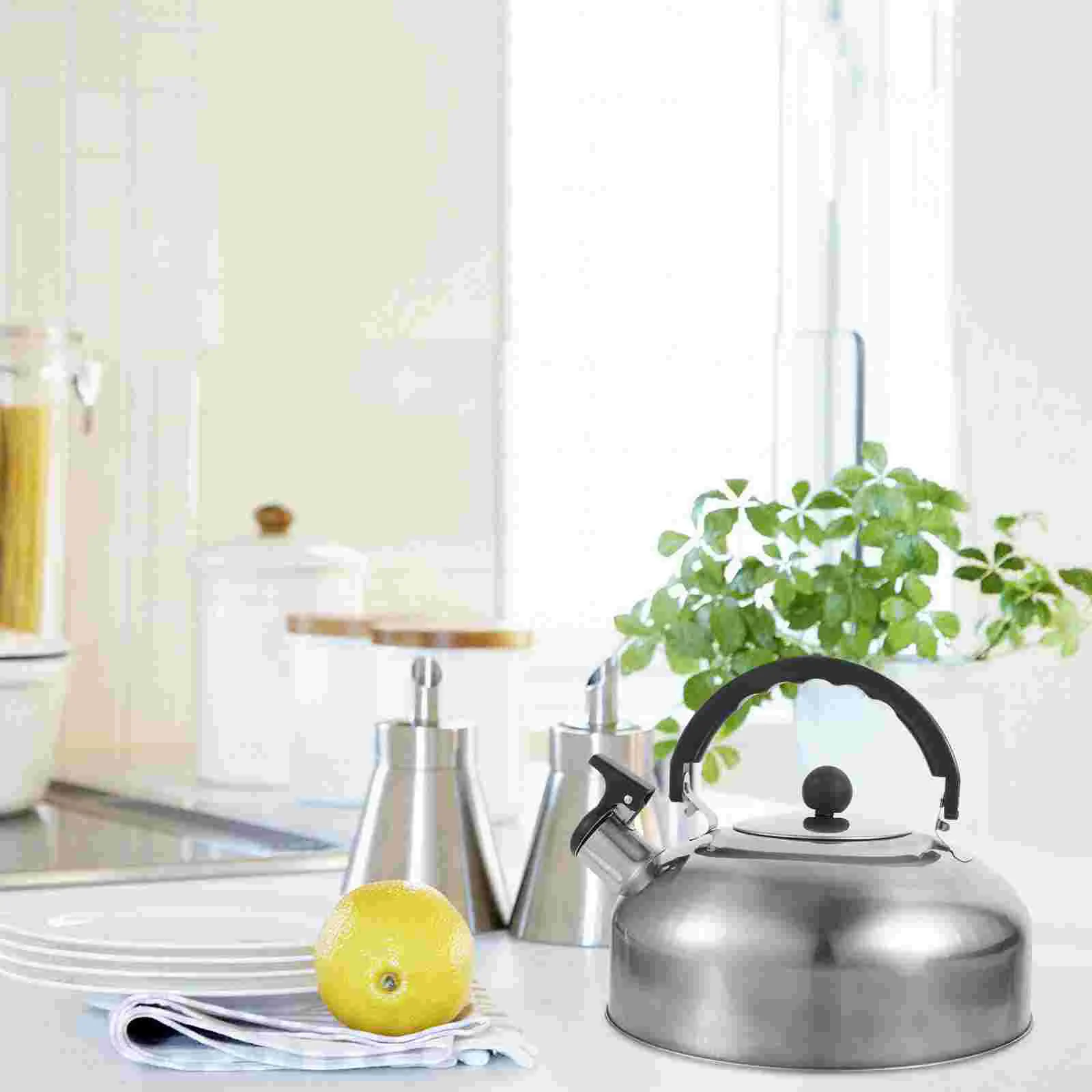 

Sound Pot Home Teakettle Stainless Steel Water Jug Durable Teapot Heating Gas Stove Heaters Whistling Induction Cooker
