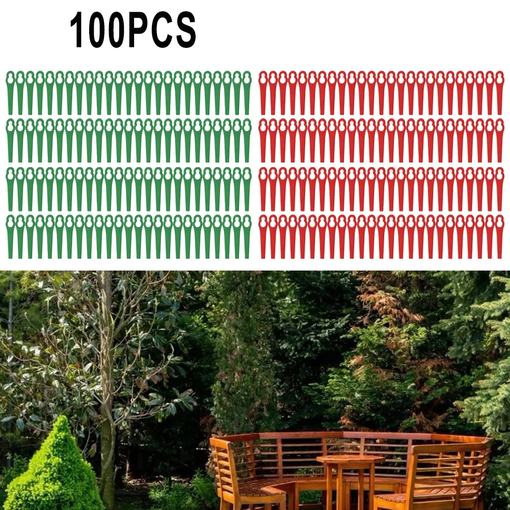 100 шт. сменные Пластиковые лезвия для триммера Florabest LIDL FRTA 20