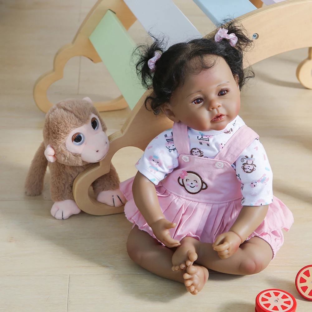

Lifelike Full Silicone Soft Body Handmade Reborn Baby Flexible Doll Toy