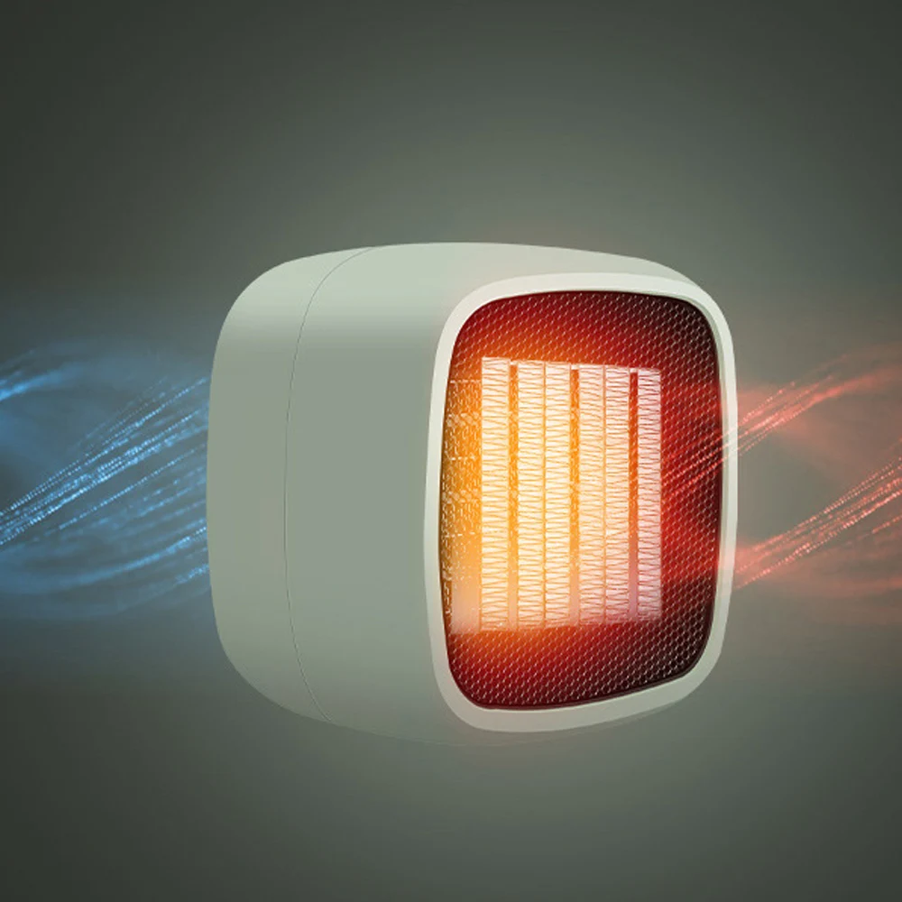 Electric Heating Fans Space Heater Radiator Room Heating 800W Mini Heater Winter Warmer Machine Electric Warmer PTC Heater