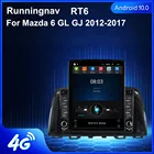 Runningnav для Mazda 6 GL GJ 2012 2013 2016 2017 Tesla Тип Android автомобильное радио мультимедийный видеоплеер навигация GPS