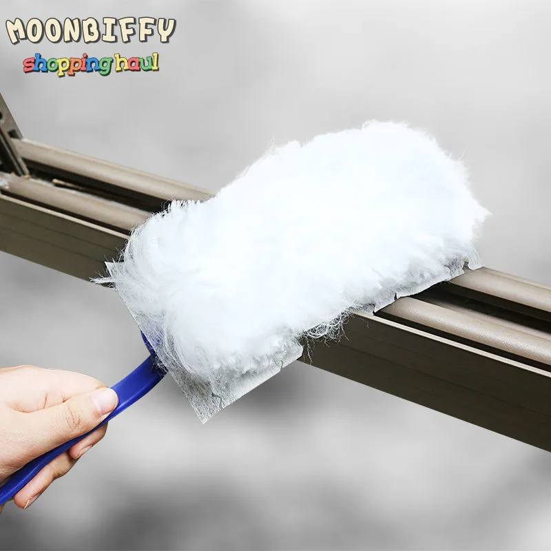 

Disposable Electrostatic Dust Duster, Fiber Brush Head, Feather Duster, Household Desk Cleaning, Household Vacuum Dust
