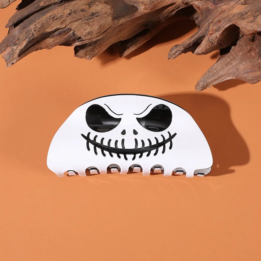 Готическая заколка для волос на Хэллоуин с призраком в виде акулы забавная