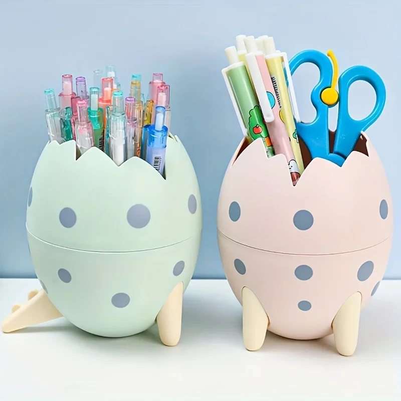 1 шт. держатель для ручек с яйцом динозавра простой настольный ящик хранения
