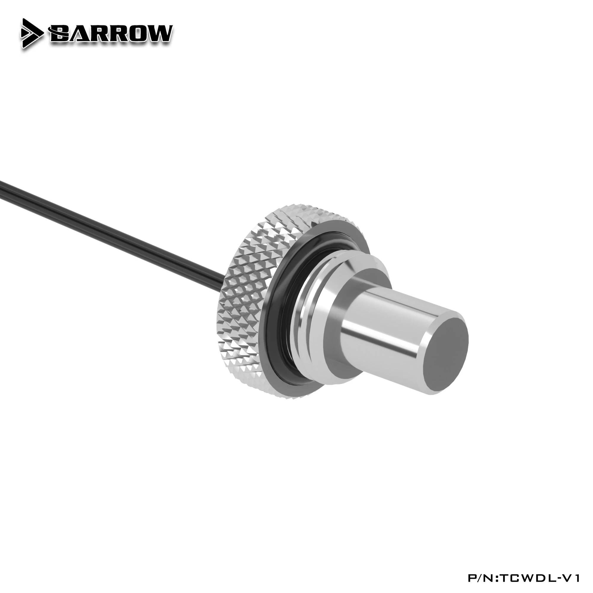 Компактный водяной охладитель Barrow TCWDL-V1 фитинг G1/4 PC RGB