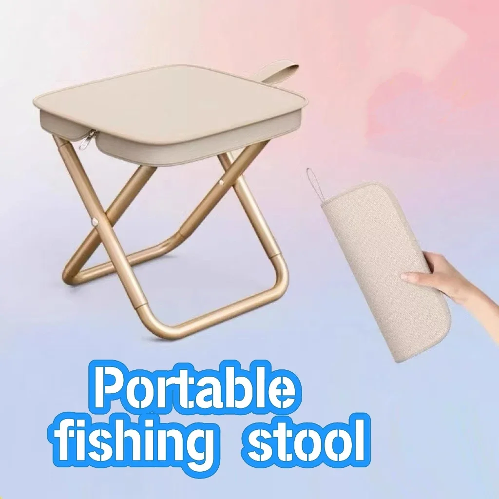 Портативный доrável cadeira ao ar livre Mazar Camping Bench Ultraleve Pesca Stool linha ferroviária de alta speedidade
