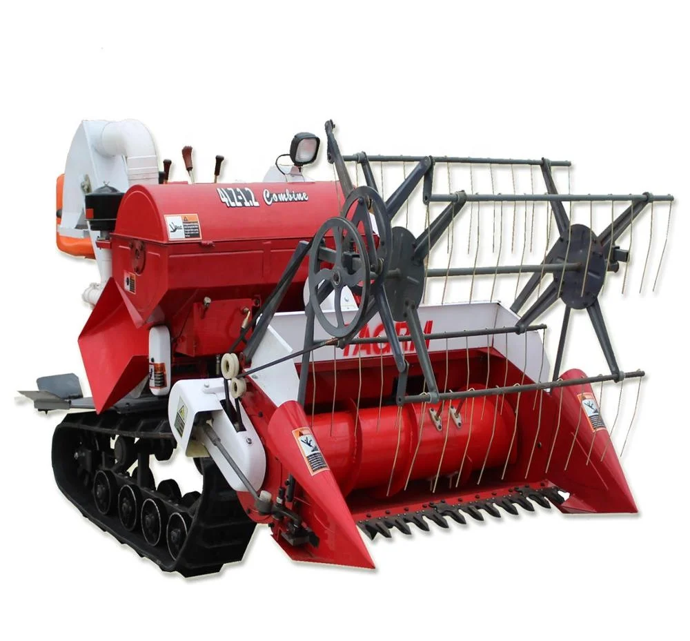 

Newest agricultural machines mini wheat combine harvester / wheat cutting machine price in India