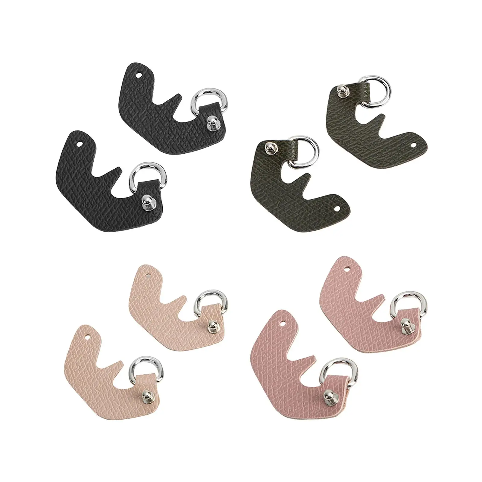 

2Pcs Bag Accessories Punch Free for PU Leather Luggage Straps