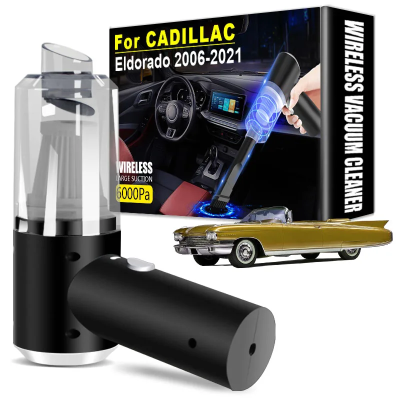 

Handheld Car Cordless Vacuum Cleaner for Car Cleaning Automotive Products Goods Home Appliance For Cadillac Eldorado 2006-2021