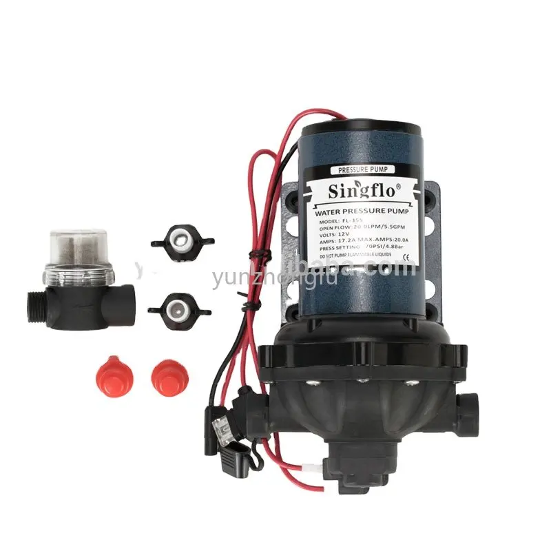 

Singflo 5.5GPM лучшие наборы моечных насосов для морской соленой воды 12 В