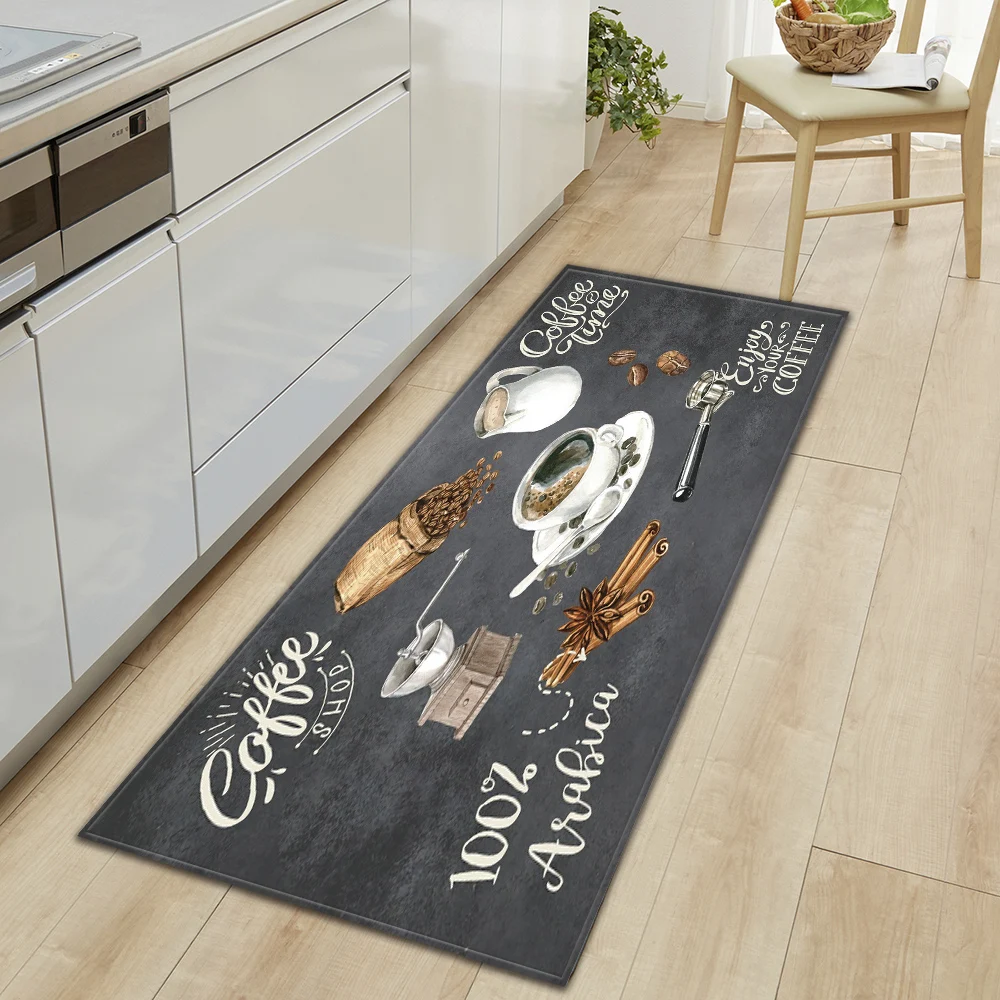 

Modern Kitchen Floor Mat Home Hallway Entrance Doormat Living Room Bedroom Decor Carpet Balcony Bathroom Door Anti-Slip Foot Rug