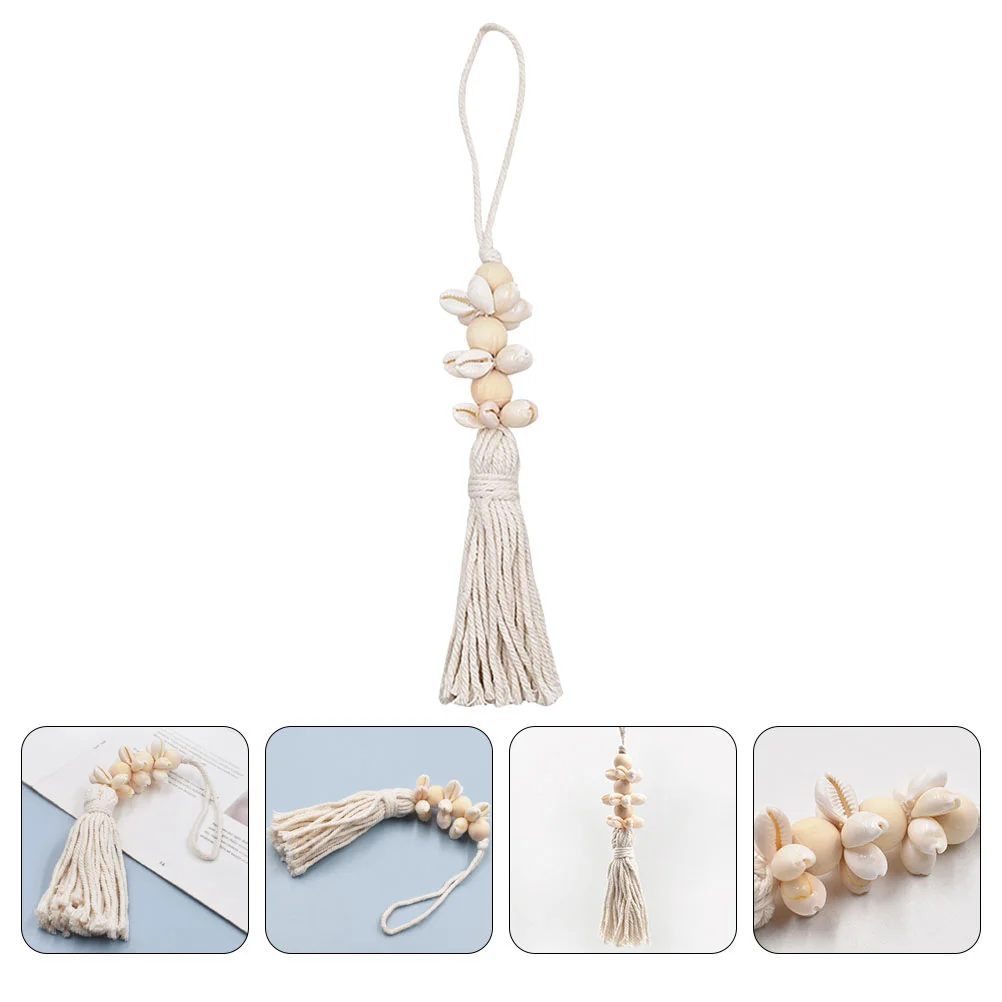 

Home Party Decor Home Decor Boho Wedding Ornament Rustic Wood Tassel Delicate Wooden