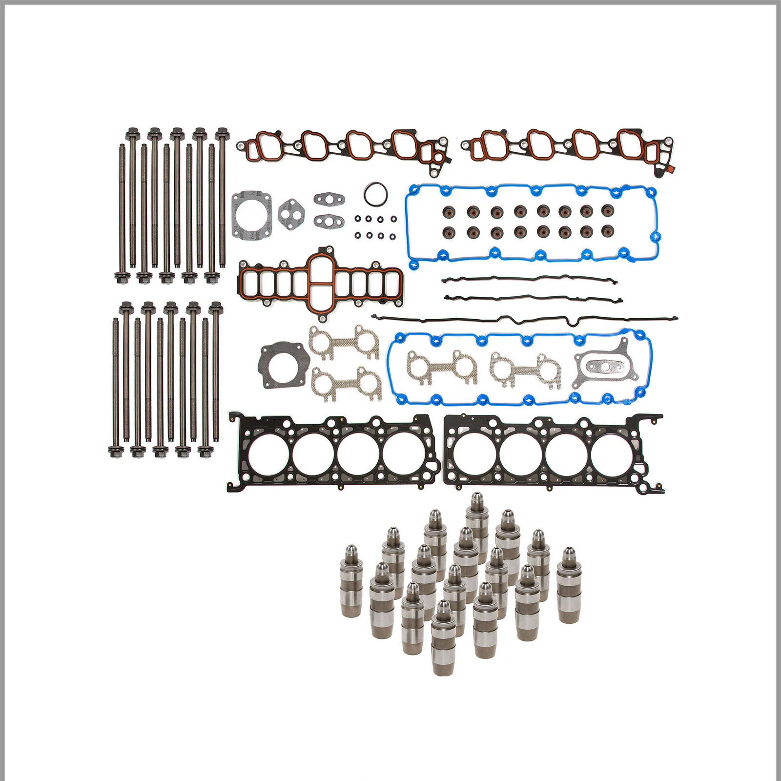 

Комплект уплотнений для головки болтов подъемников Fit 1999 Lincoln Navigator V8 5,4 VIN L