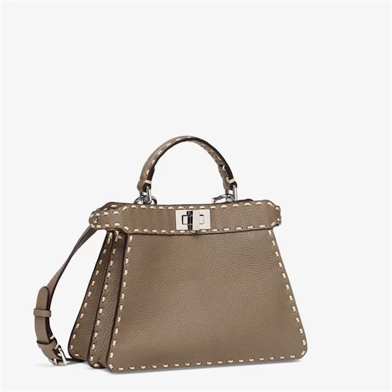 

Fashion Genuine Leather Peekappoo Women's Shoulder Bag New Arrive Small Flap Female Party Handbag Ladies Mini Shopping Purse Bag