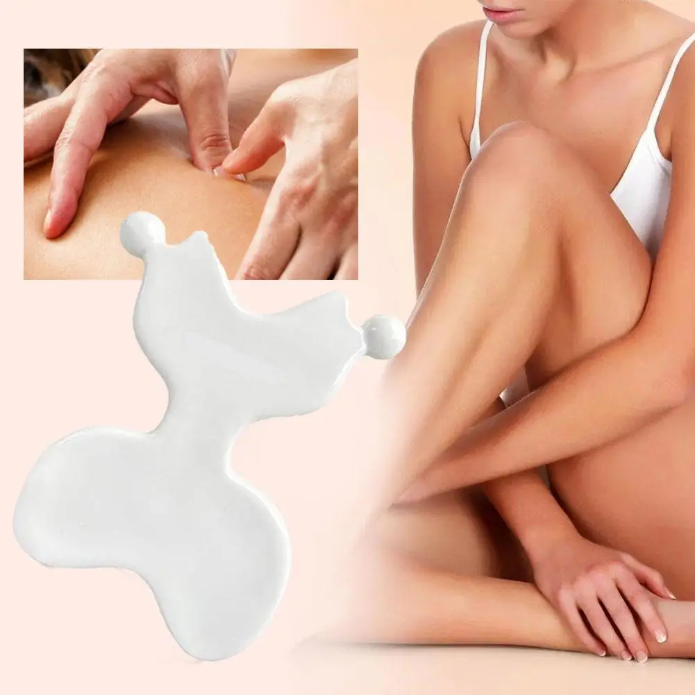 Фото Многофункциональная доска для массажа кожи Gua sha Lif-me meditreatment, резьба по телу, точечная Акупунктура с открытой спиной №3