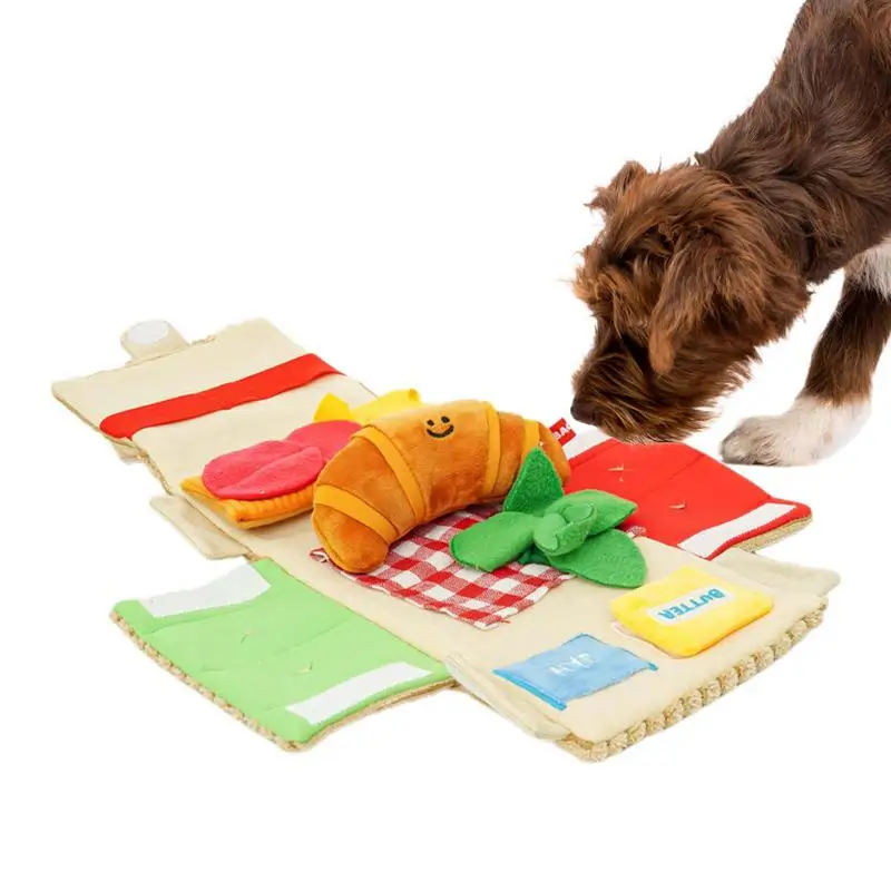 Dog Squeak Interactive Chew Toy Snuffle Foraging Instinct Training Puppy Toy For Cats And