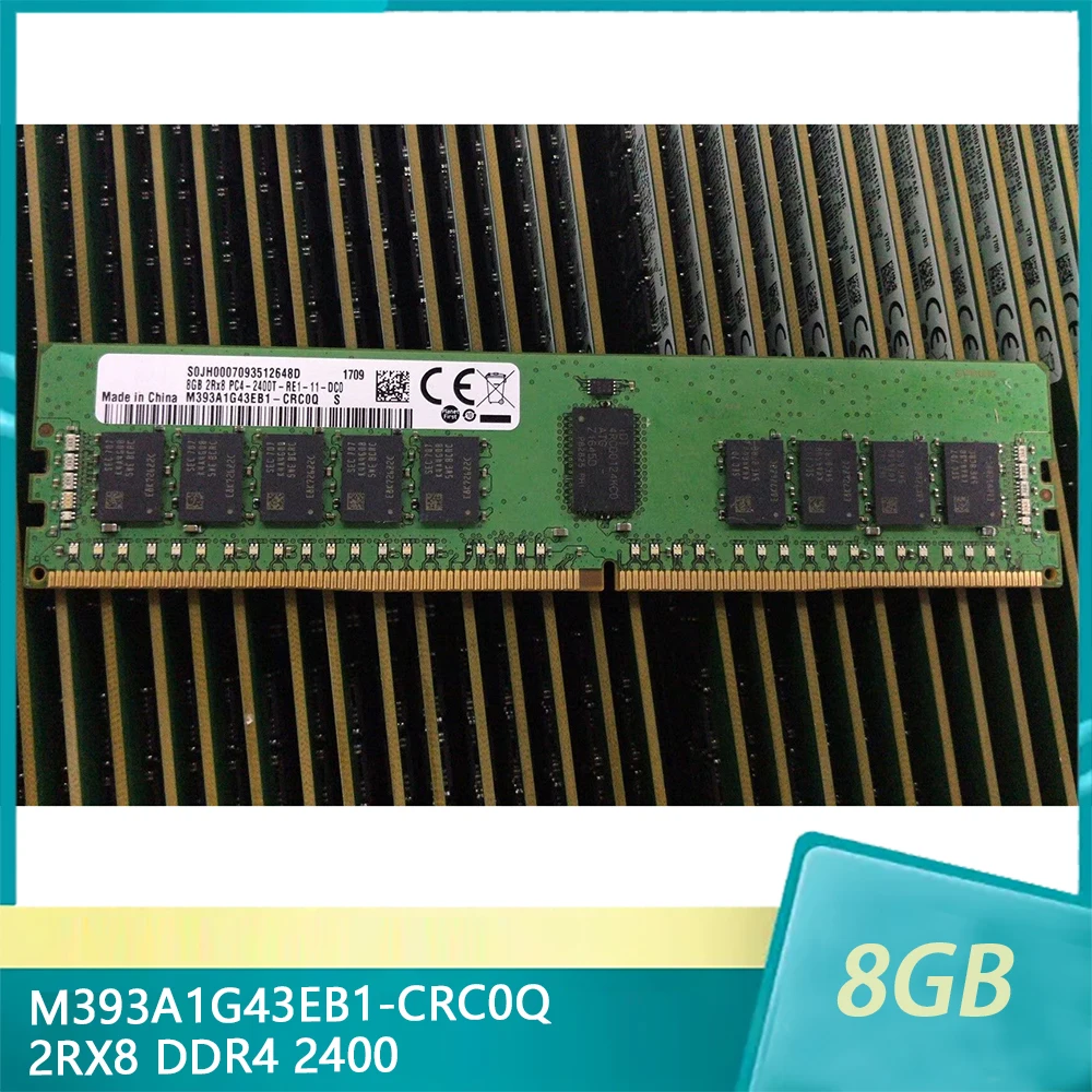 M393A1G43EB1-CRC0Q RAM 8GB 2RX8 PC4-2400T DDR4 2400 REG для Samsung, Серверная память, быстрая доставка, высокое качество