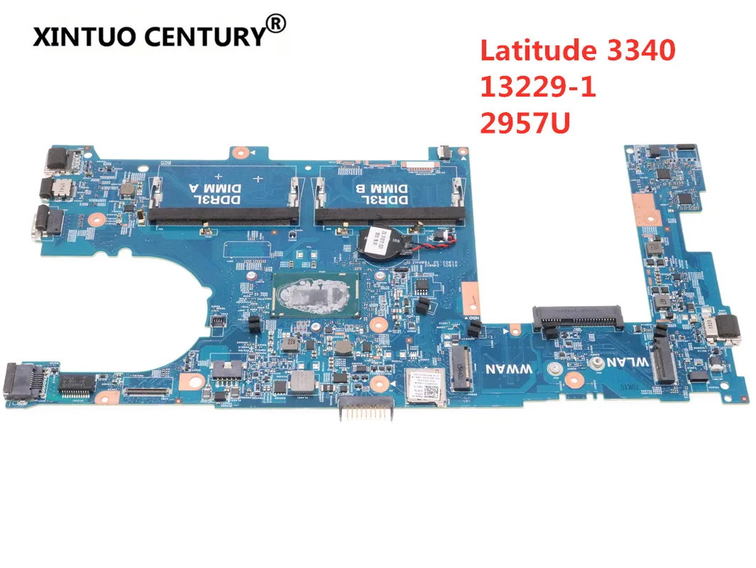 

For Dell Latitude 3340 Motherboard X13HJ 0X13HJ CN-0X13HJ 13229-1 with 2957U CPU DDR3L 100% Test Work