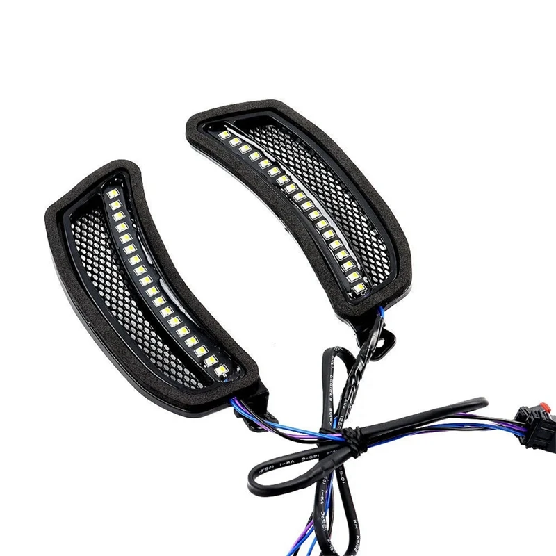 Аксессуары для мотоциклов светодиодные обтекатели вентиляционные фонари Softail Low