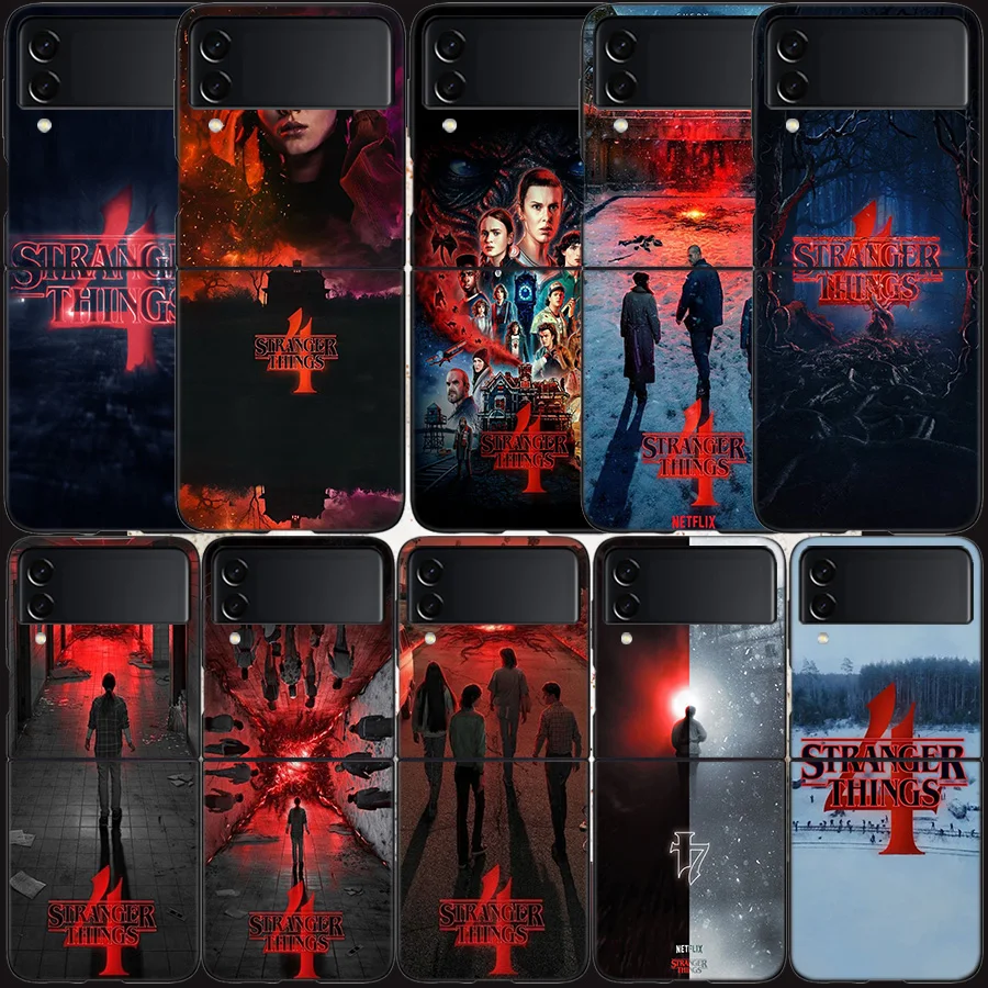 

Чехол для Samsung Galaxy Z Flip3 Flip4 с рисунком из сериала «очень странные дела»