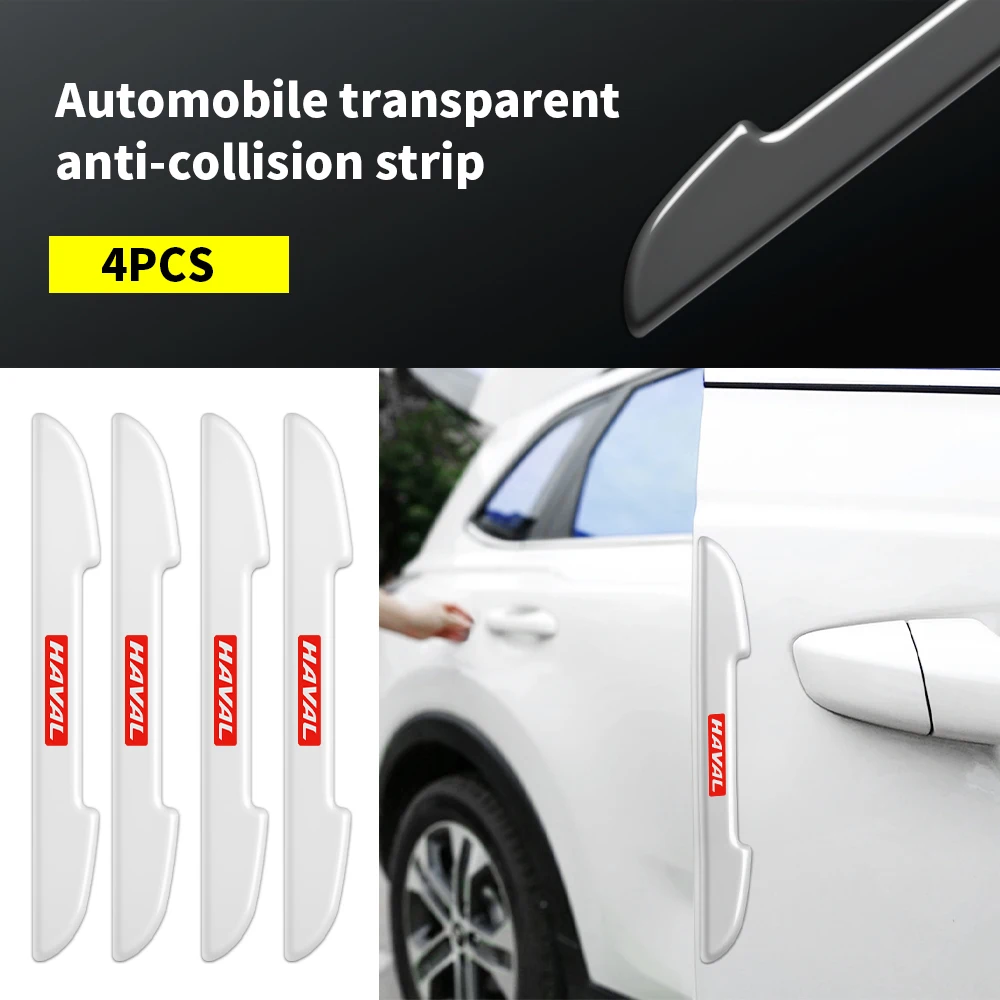 

Transparent Car Door Edge Anti Scratch Bumper Strip Protection Sticker For Haval jolion F7 H6 H2 H3 H4 H8 H9 H7 H2S M6 C30 M4