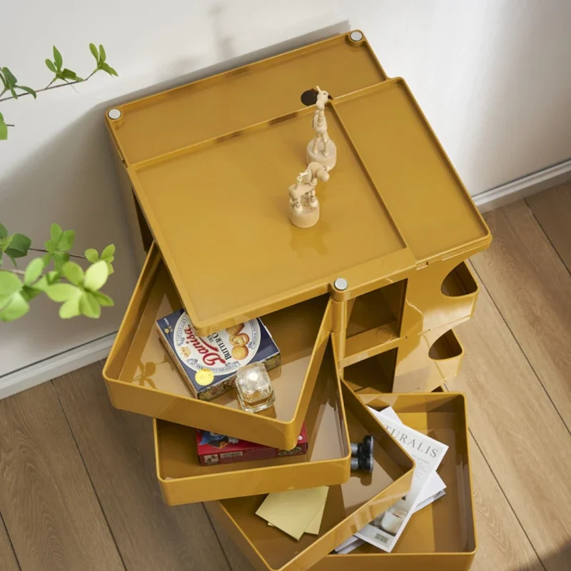 Трехслойная прикроватная тумбочка скандинавская креативная мебель сетка