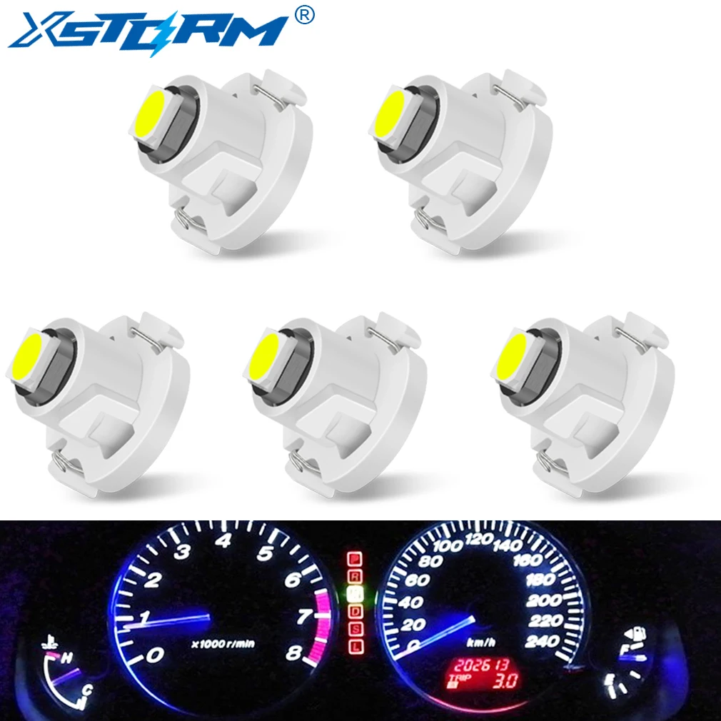 

5 шт. супер яркие T3 T4.2 T4.7 светодиодные лампы Canbus внутреннее освещение автомобиля индикатор приборной панели обогревающий инструмент 3030SMD лампы