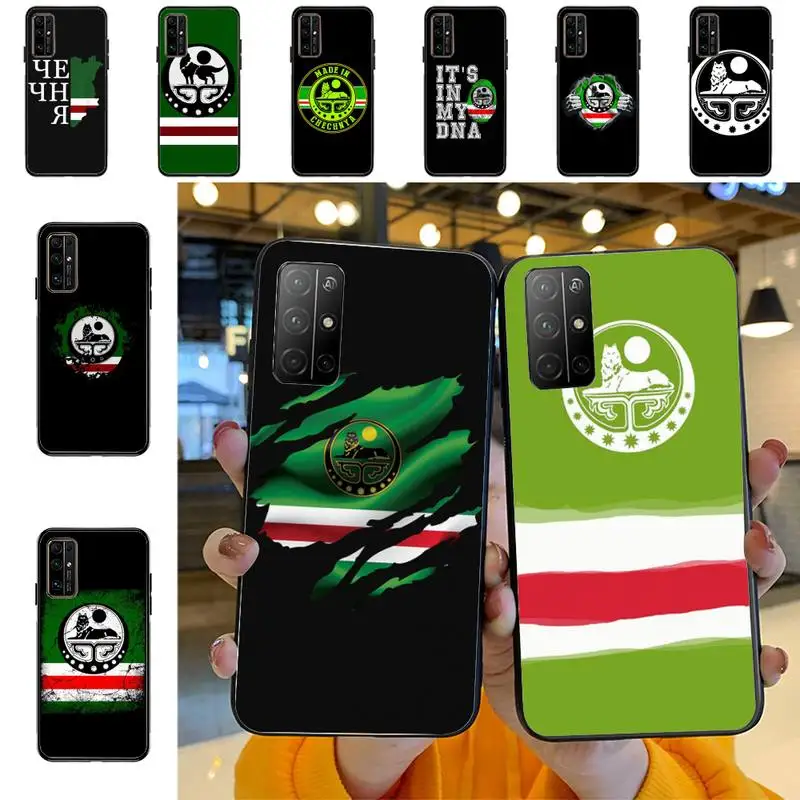 

Chechnya flag Phone Case For Huawei Honor 10Lite 10i 20 8x 10 Funda for Honor9lite 9xpro Coque