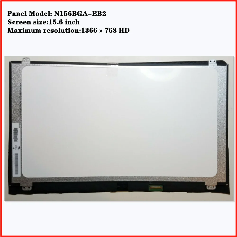 

N156BGA-EB2 15.6 inch Laptop Screen HD LED LCD Display Screen Panel 1366×768 30pins