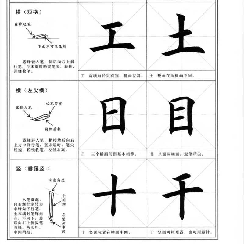 Фото Ouyang Xun Brush Тетрадь для копирования каллиграфии Обычный сценарий Вводное руководство Базовые штрихи Радикалы Структура шрифта Учебная книга №3
