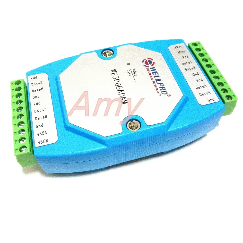Модуль сбора данных DS18B20 8 каналов RS485 MODBUS