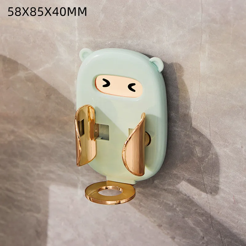Симпатичный держатель для электрической зубной щетки для детей и взрослых, регулируемая настенная сушилка для зубных щеток, органайзер для зубных щеток в ванную комнату