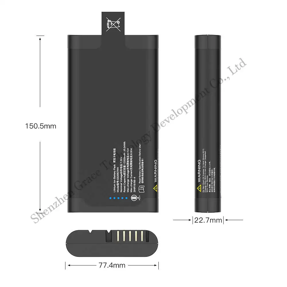 TEFOO GS2057HH 3D лазерные сканеры ND2057QE34 7 2 В 13 Ач сменный литий-ионный аккумулятор SMBUS