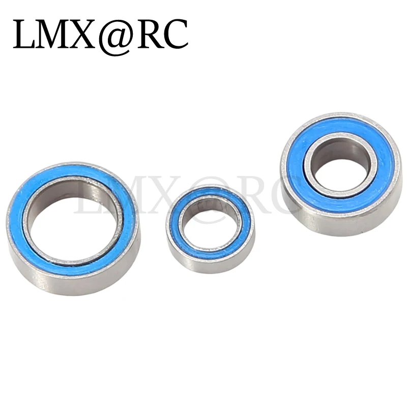 Фото Комплект из 20 шт. Bantalan Bola Bersegel Karet для Tamiya TT01 TT-01 TT01E TT01D TT02B 1/10 RC Aksesori Suku Cadang Upgrade Mobil №3