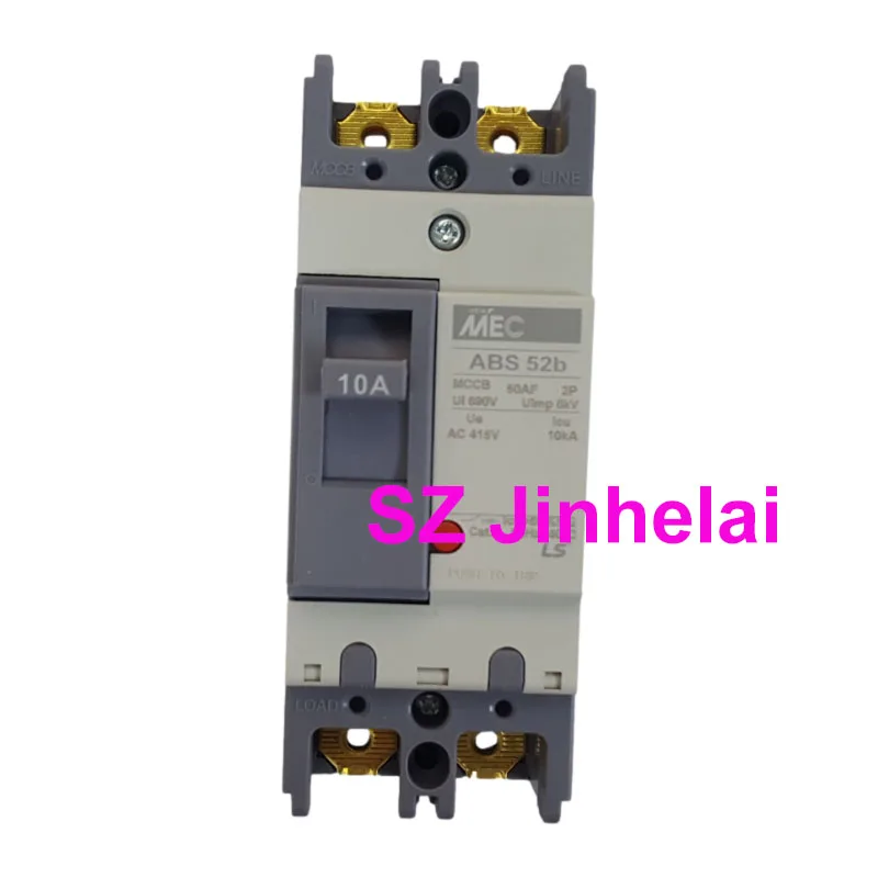 

LS ABS52b Authentic Original ABS 52b Molded case circuit breaker MCCB Air switch 2P 10A 15A 20A 30A 40A 50A реле напряжения