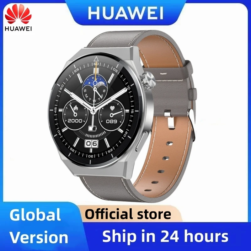 2023 Huawei Watch GT3 Pro AMOLED Men Custom Dial Answer Call Sports Fitness Tracker Smartwatch impermeabile per Apple e Xiaomi