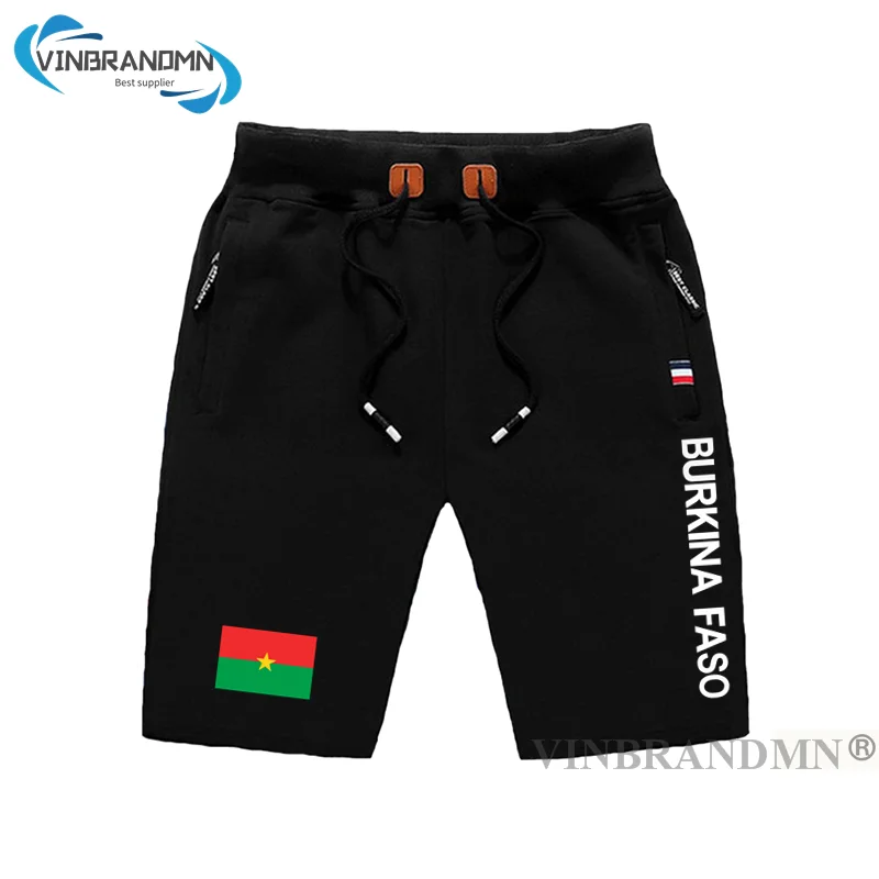 

Мужские бордовые шорты с флагом, букина Фасо