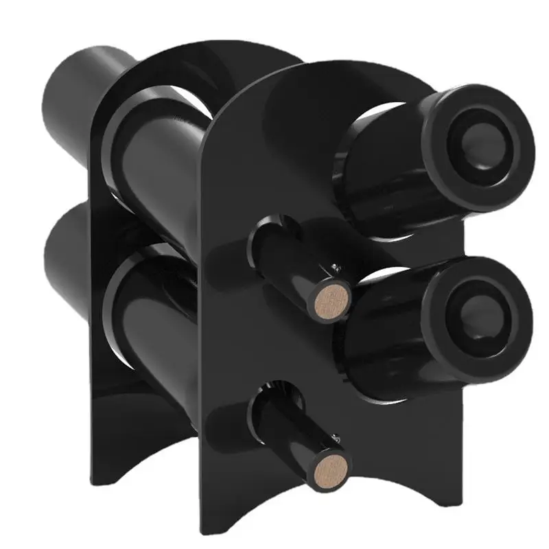 

Countertop Wine Rack 4 Bottles Freestanding Wine Storage Shelf For Countertop 2 Tier Countertop Organizer For Water Bottles Wine