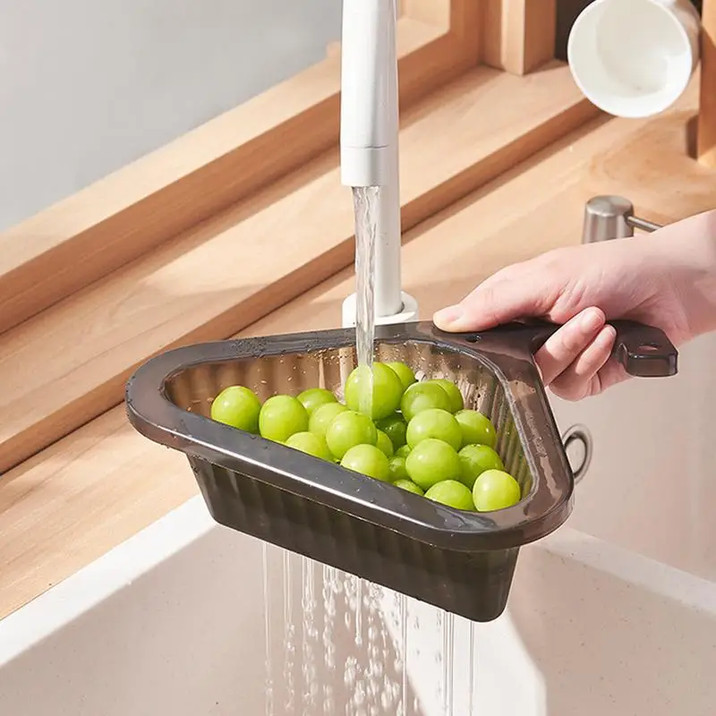

Swans Basket Strainer Kitchen Leftover Sink Strainer SwanDrain Basket Fruit Vegetable Waste Multifunctional Filter Sponge Basket