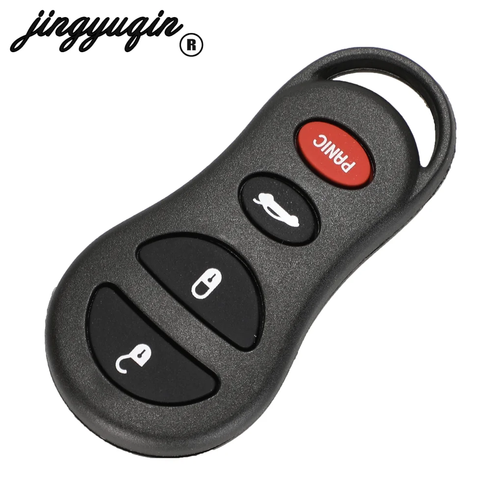 jingyuqin 3/4 Buttons Remote Fob Car Key Case With Screwdriver For Chrysler Dodge forJeep Blade Shell | Автомобили и мотоциклы