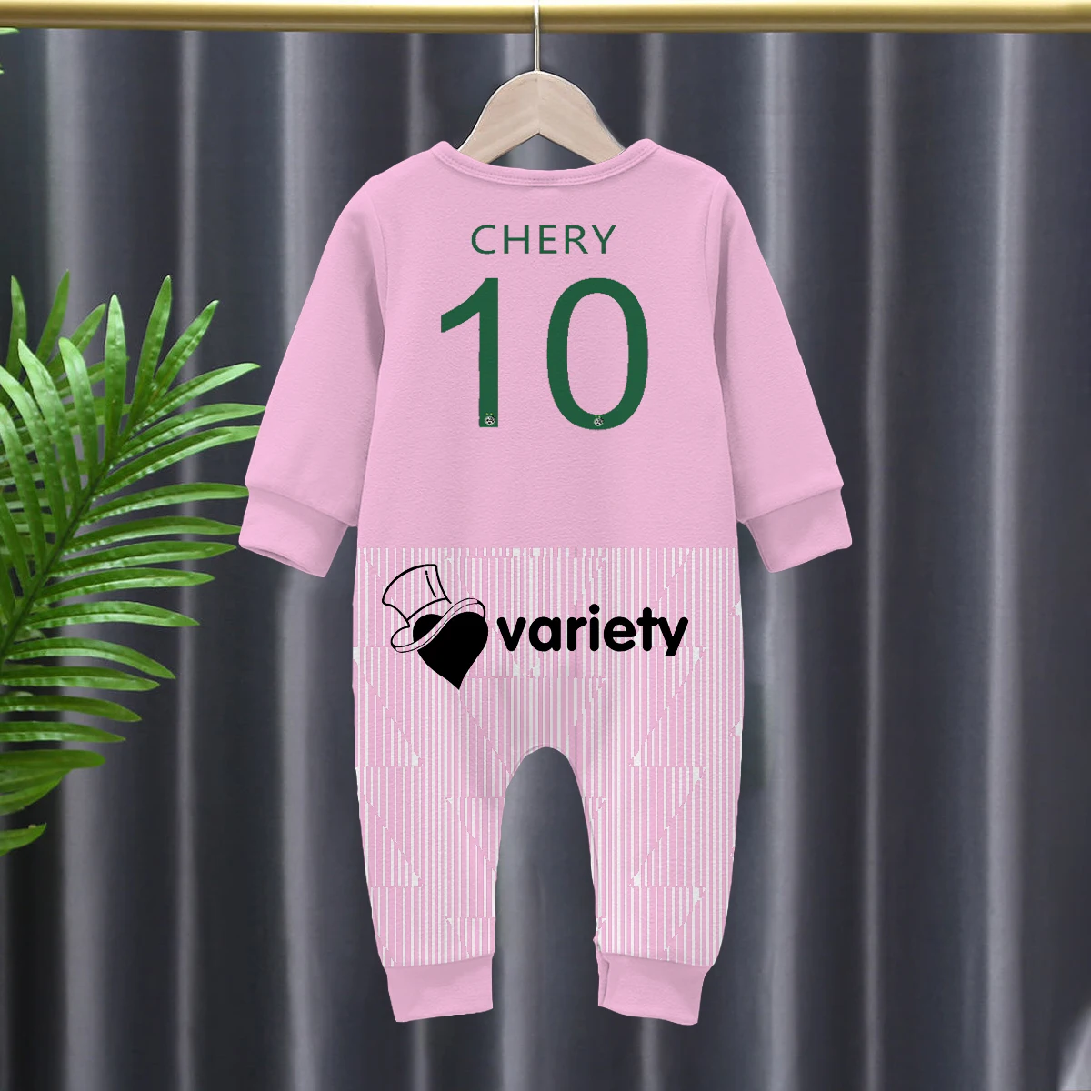 

DIY Name Pink Girl Israel Haifa Maccabi Fans Boys And Girls Outdoor Cotton Jumpsuit Football 3M~4T Newborn Baby Crawling Clothes