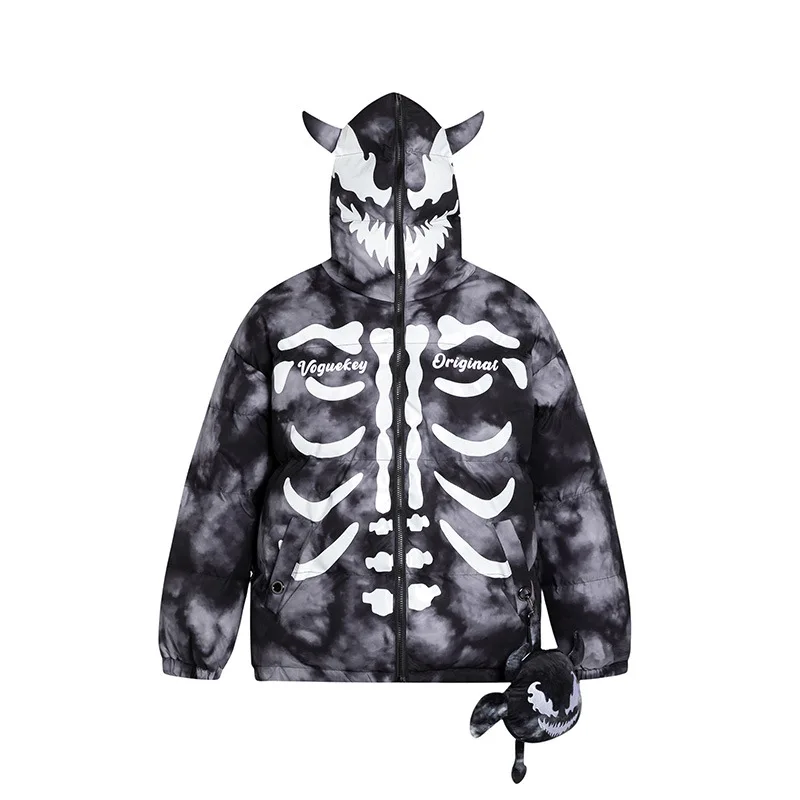 

Мужская хлопковая куртка в стиле хип-хоп