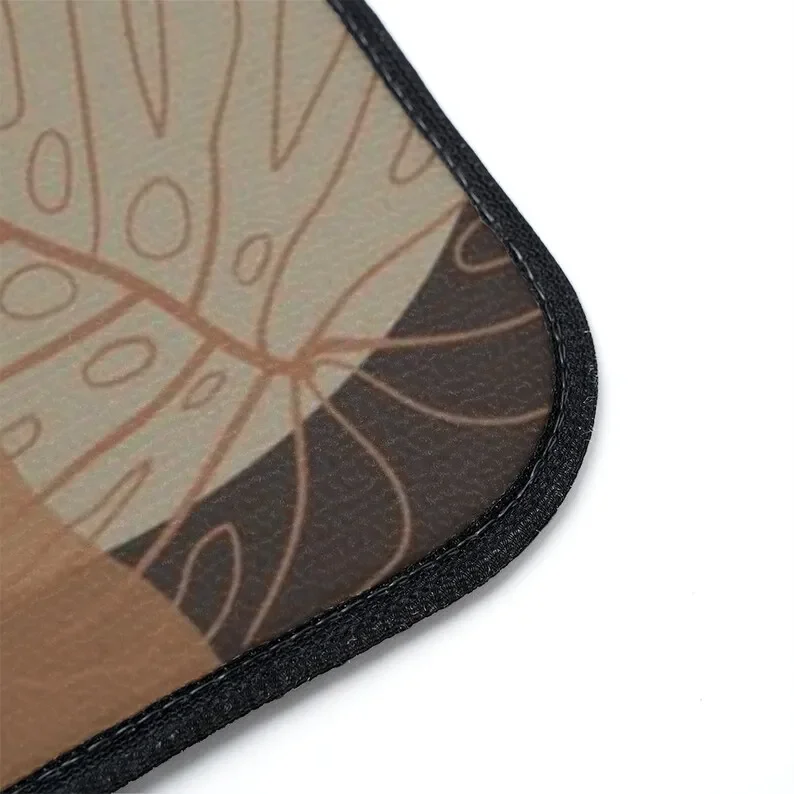 Коричневые коврики в стиле бохо эстетического абстрактного искусства