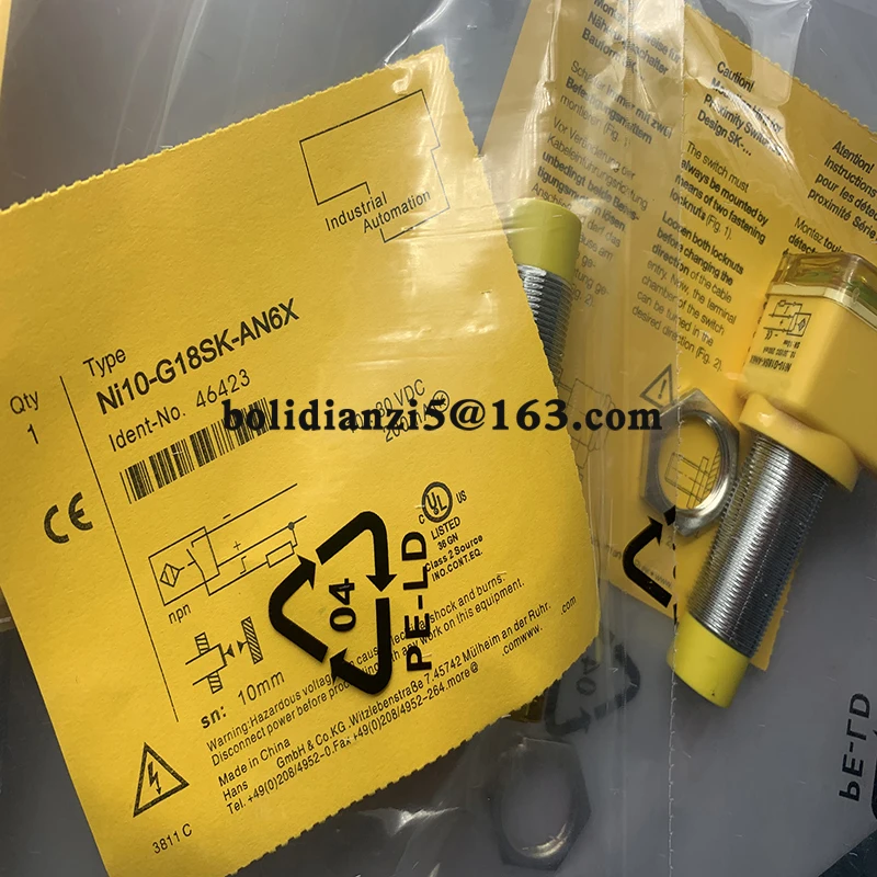 Новый датчик приближения NI10-G18SK-AP6X NI10-G18SK-AN6X NI12U-EG18SK-VN4X NI12U-EG18SK-VP4X В наличии