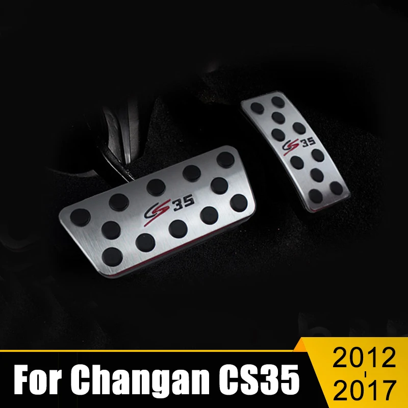 

For Changan CS35 CS 35 2012 2013 2014 2015 2016 2017 Car Foot Pedal Cover Fuel Accelerator Brake Pedals Non-slip Pad Accessories