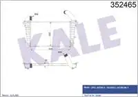 

352465 турбо-радиатор для ASTRA H Z13DT Z19DT